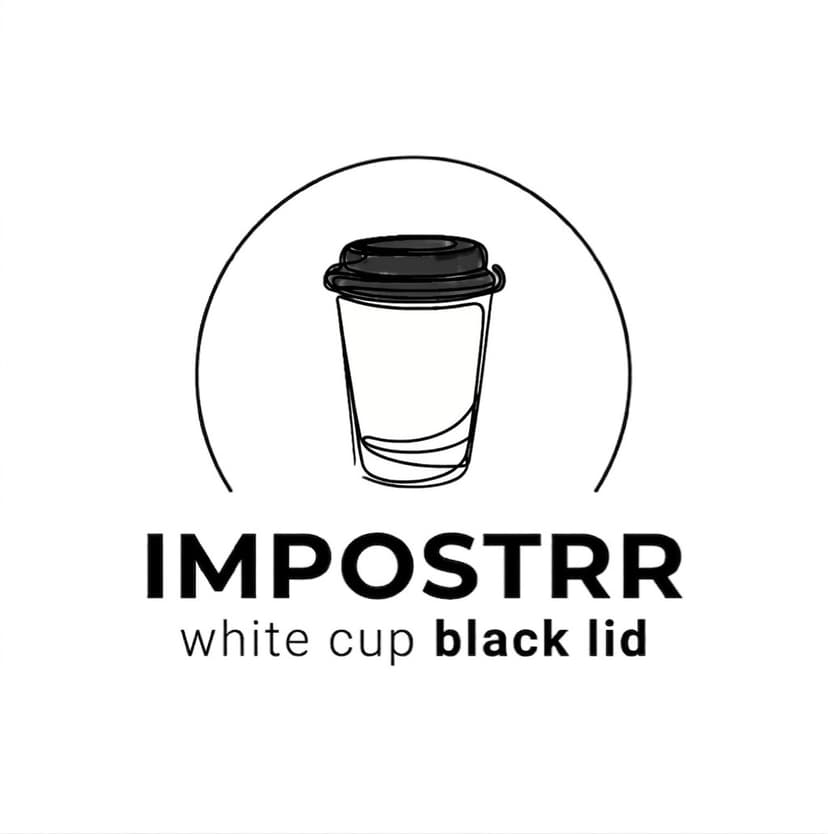Impostrr by White Cup Black Lid